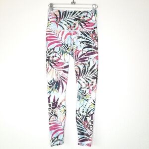 Playground Tropical Floral 3/4 Leggings XS